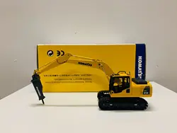 Komatsu PC210 Hammer Drill Escavadeira 1/50 Escala Die-Cast Novo na Caixa Original