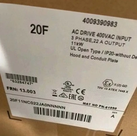 Brand New 20F11Nc022Ja0Nnnnn AC Drive Sufficient Stock High Quality Assurance 1Pcs Fast Delivery