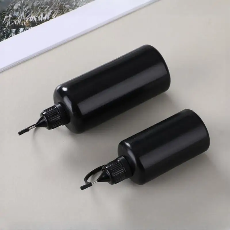 50pcs3ml-120ml garrafas de agulha de plástico compressível olho líquido conta-gotas amostra gota pode ser cola aplicador de tinta recipientes recarregáveis