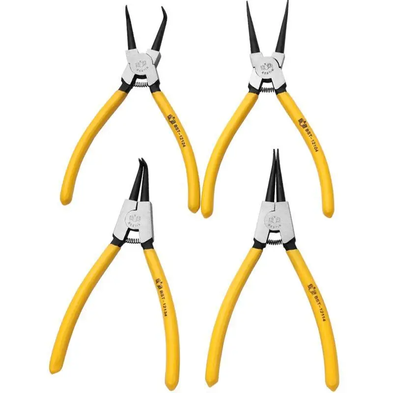 

multi-function Dual purpose Straight/curved inside/outside high carbon circlip pliers Retaining Ring Pliers 5" 6" 7" 8" 9" 13"