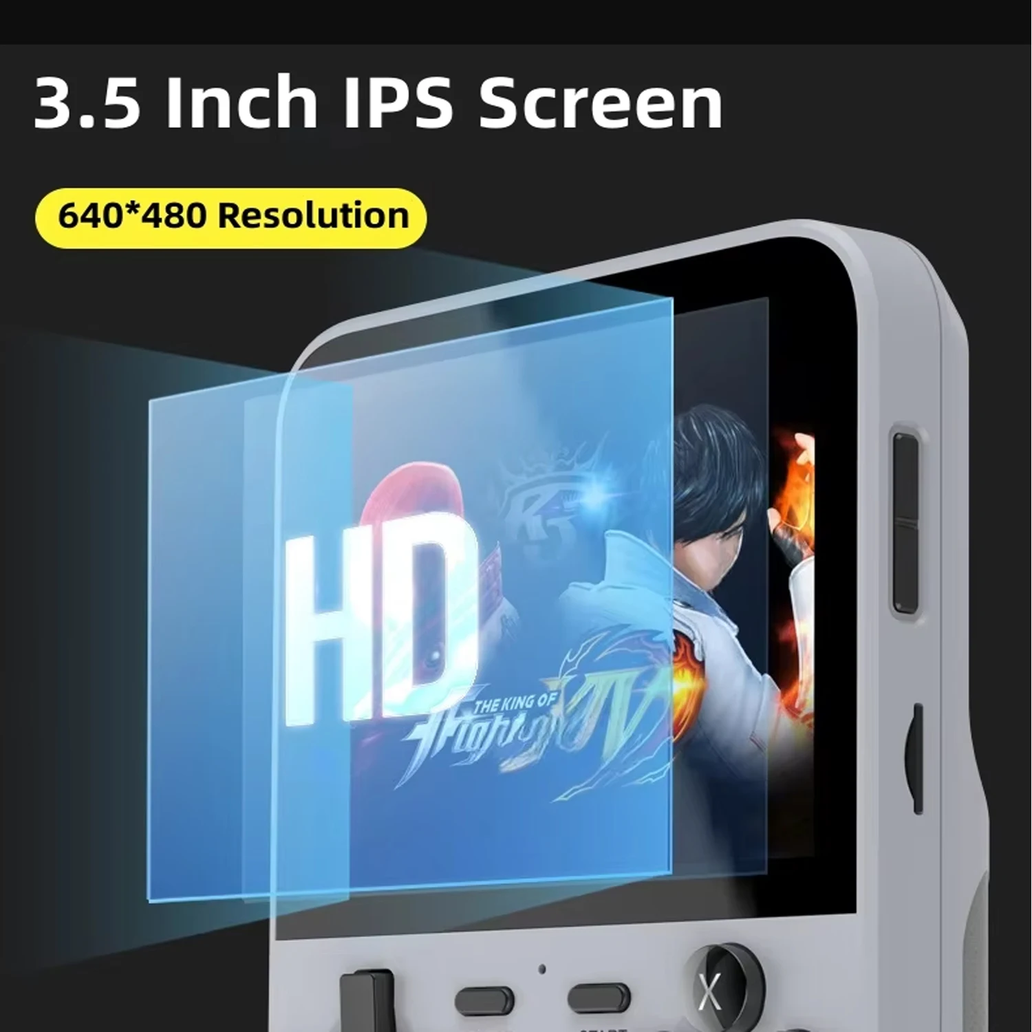 D007 Plus 3.5 Inch IPS Screen Handheld Game Players Dual Joystick 10000+ Game Retro Devices Portable Game Consoles