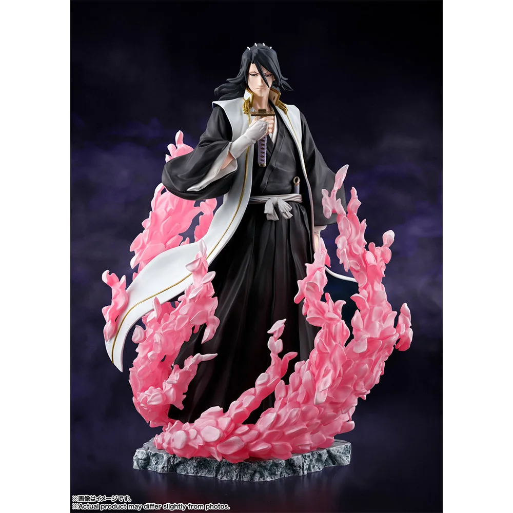 Origina BANDAI Figuart Zero Bleach Kuchiki Byakuya 18.5cm Anime Figure Collectible Model Toy Gift