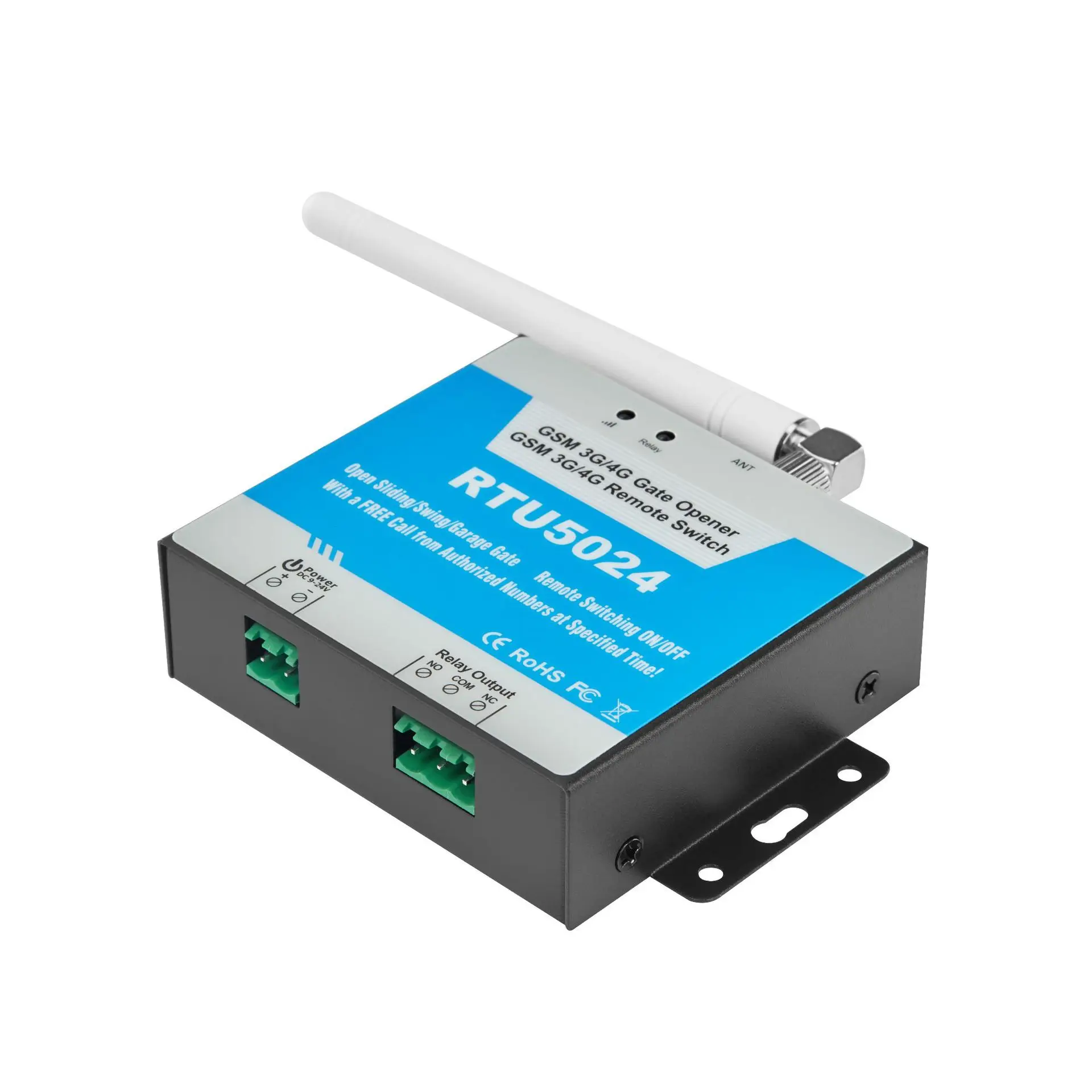 

GSM Rtu5024 Mobile Phone Access Control Controller RTU5024 Remote Door Opening and Closing, SMS Control Door Opening