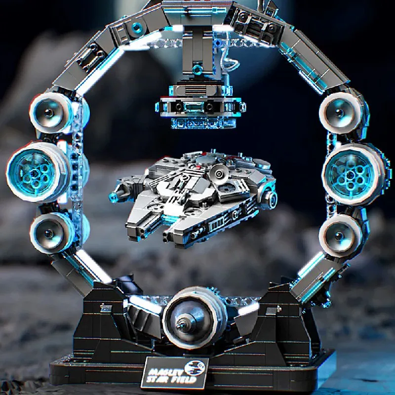 

1196PCS Movie Space War Creative Expert Millennium Spacecraft Model Building Blocks Brick Puzzle Creative DIY Toys Adult Gifts