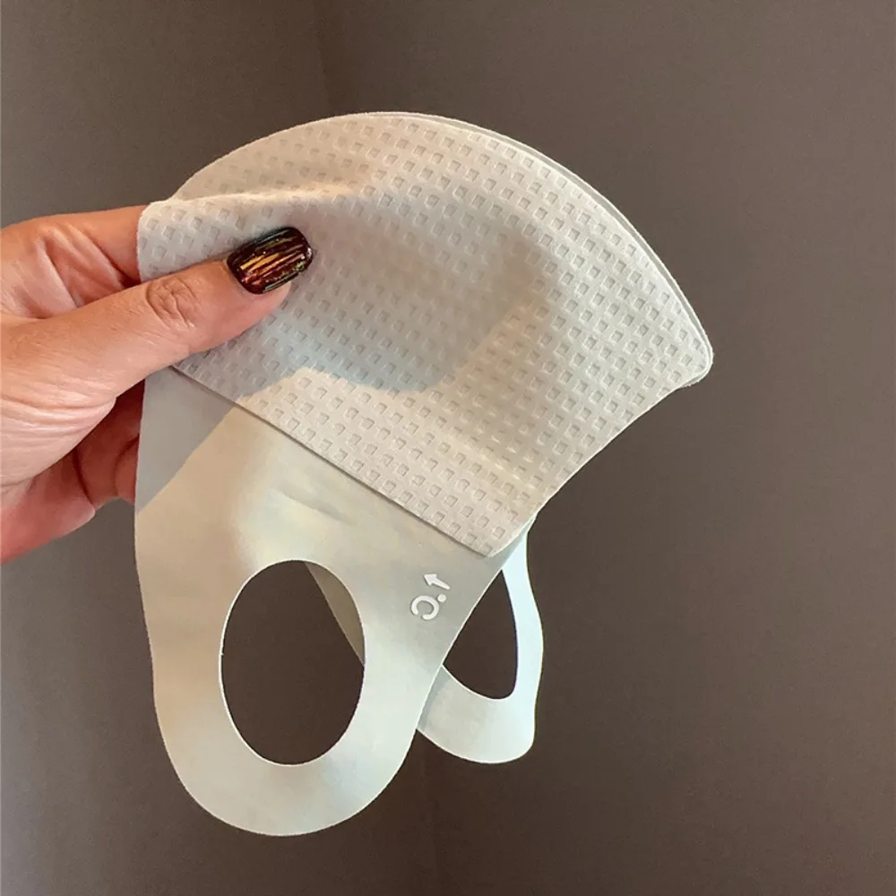 جديد الخلوية قناع الحرير الجليد الصيف المضادة للأشعة فوق البنفسجية قناع ظلة سامسونج في الهواء الطلق ركوب قناع الوجه Traceless الحجاب حماية الوجه #3