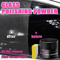 Advanced glass polishing powder-removes scratches and spots,quick polishing,enhances clarity of car windshields and mirrors