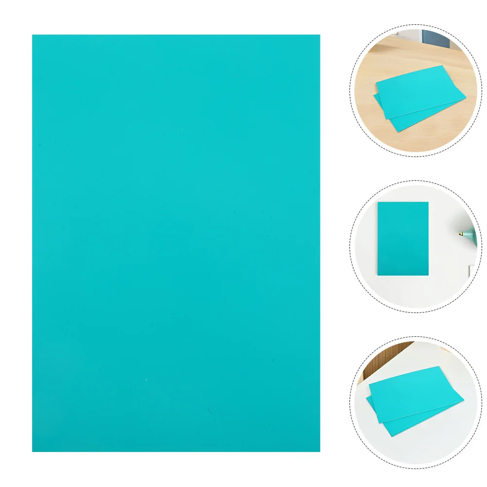 

6pcs Crafts Plastic Board Linocut Carving Block Pvc Printmaking Pad Easy Cut Engraving Material Smooth Fine Surface For