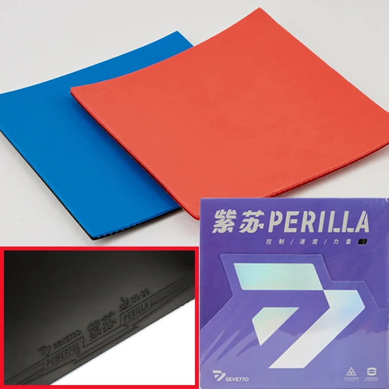 

SEVETTO Perilla Table Tennis Rubber Sheet Pimples In Sticky Ping Pong Rubber for Forehand Speed Attack With Loop Tennis Rubber