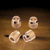Five-Pack Brass Gear Kit 26/40 Tooth for Creality CR-10 10S S4 S5 Ender 3 / Pro / V2 3D Printer Spare Parts