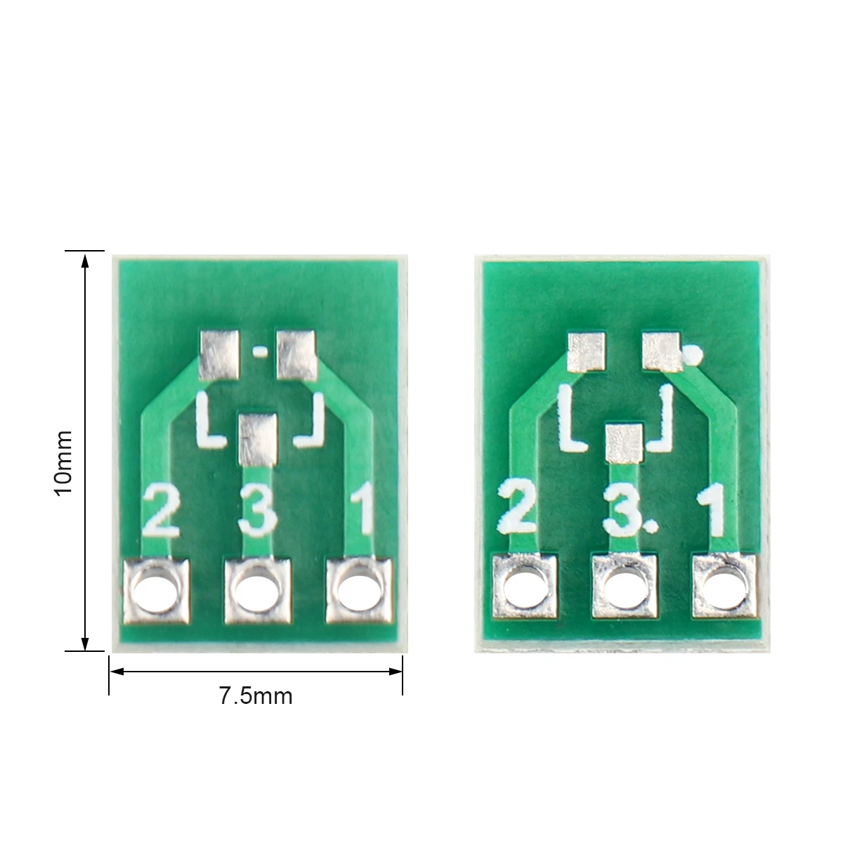 10Pcs SOT23 Patch โดยตรง-ปลั๊กทรานซิสเตอร์ SOT-23-3 SIP/Field Effect MOS หลอด/หลอดควบคุม