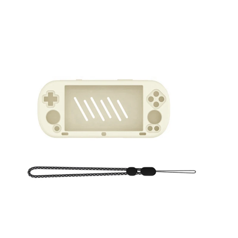 غطاء حماية جديد لوحدة التحكم في الألعاب من السيليكون مقاوم للسقوط والصدمات لوحدة التحكم في الألعاب Trimui Smart Pro مقاس 5 بوصة