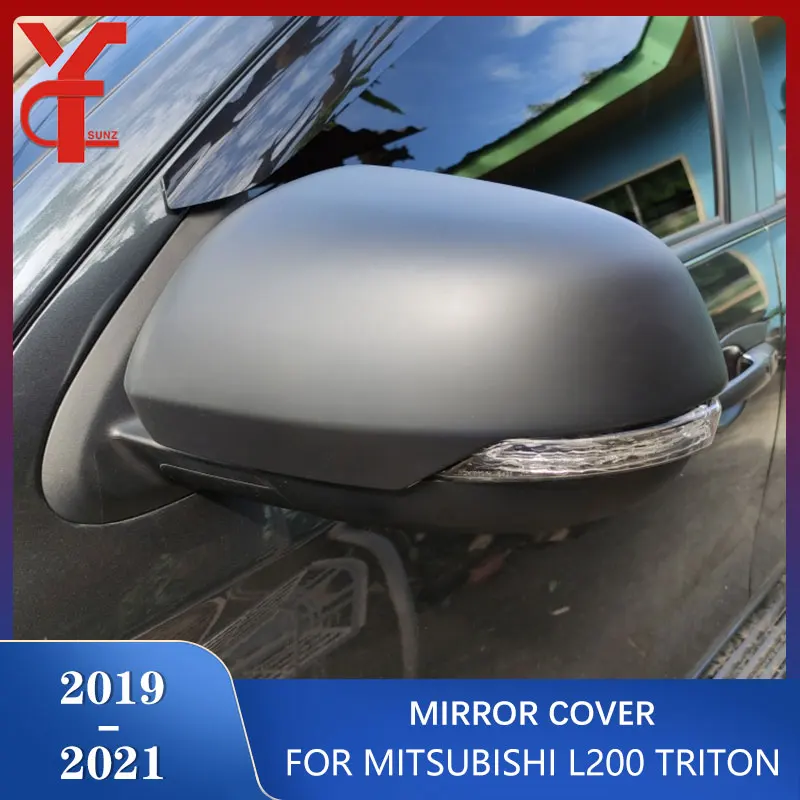 

Car Accessories ABS Side Door Mirror Cover For Mitsubishi L200 Triton 2019 2020 2021 Pajero Sport Montero Sport 2020 YCSUNZ