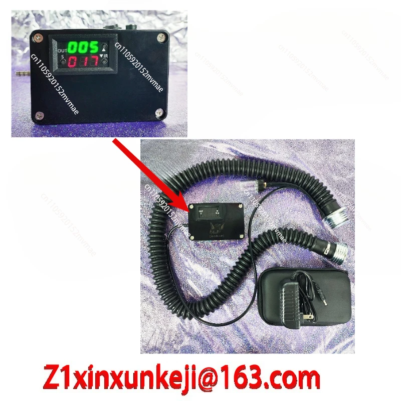 Gas mask smell machine infinite cycle timing gas guide machine automatic smell device charging screen display