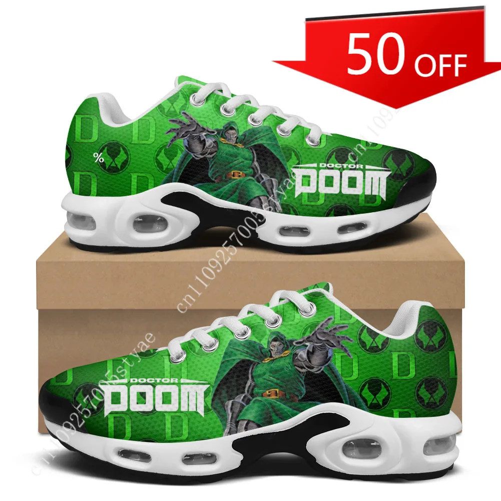 

Marvel Doctor Doom Air Cushion Sneakers Mens Womens Sports Shoes Lightweight Hiking Mountain Climbing Custom Shoes