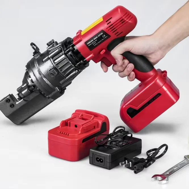 RC-16B 18V Cordless Rebar Cutter 16mm Iron Cutting Machine With Li-Ion Battery New Condition For Construction Industry