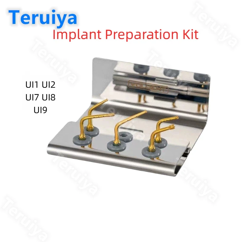 Dental Bone Knife Tip Set for Root Canal Treatment, Bone Cutting, Maxillary Sinus Lift, Periodontal Surgery & Implant Preparatio