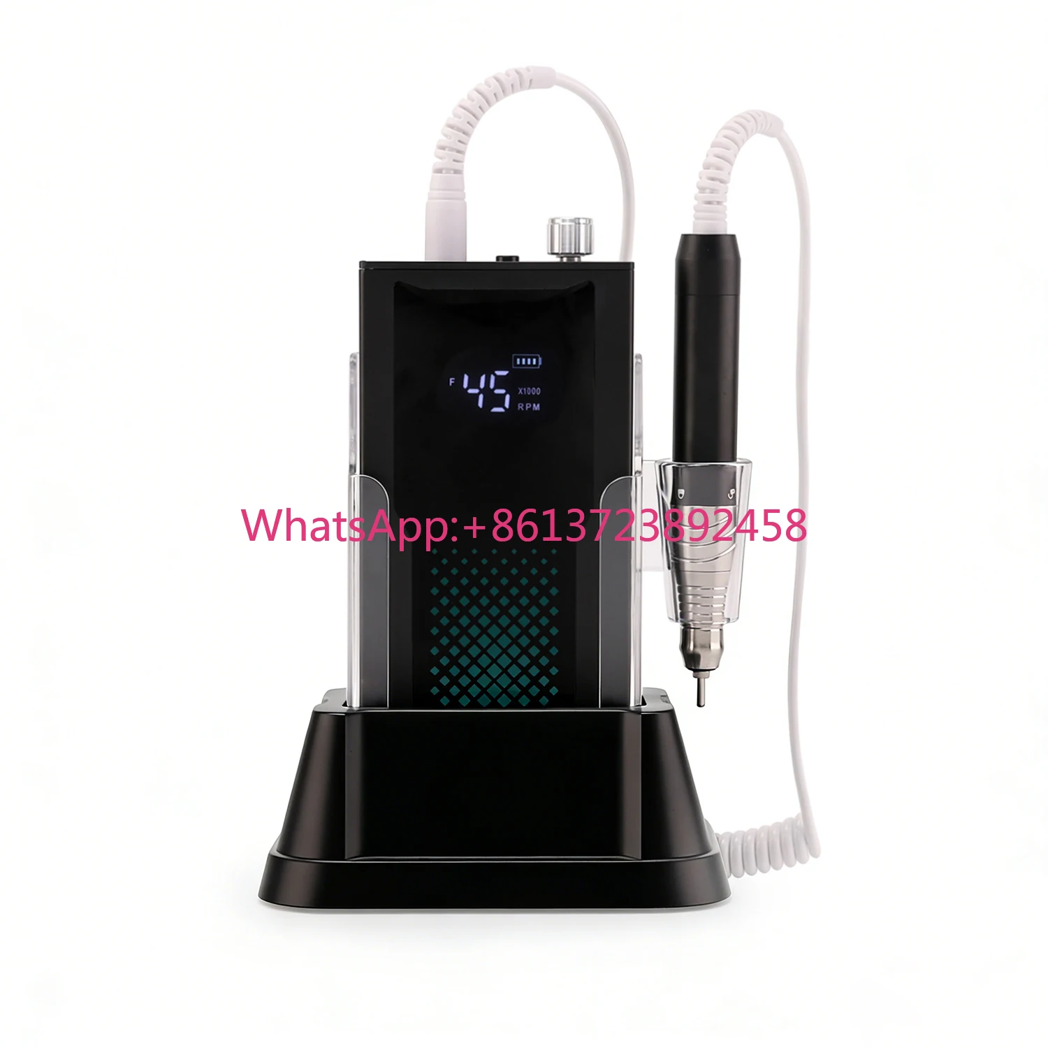 

Misbeauty New 85W Brushless Nail Drill Machine 45000 RPM Rechargeable Durable Metal Material Full Screen Design for Salon