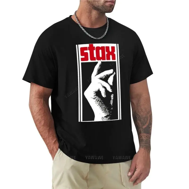 man t-shirt o-neck t shirts Stax Records T-Shirt Tee shirt Short t-shirt t-shirts man men clothes