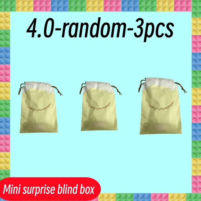 Mini V4 vinilo de alta calidad muñeco de peluche monstruo sorpresa caja ciega llavero de energía grande accesorio de muñeca