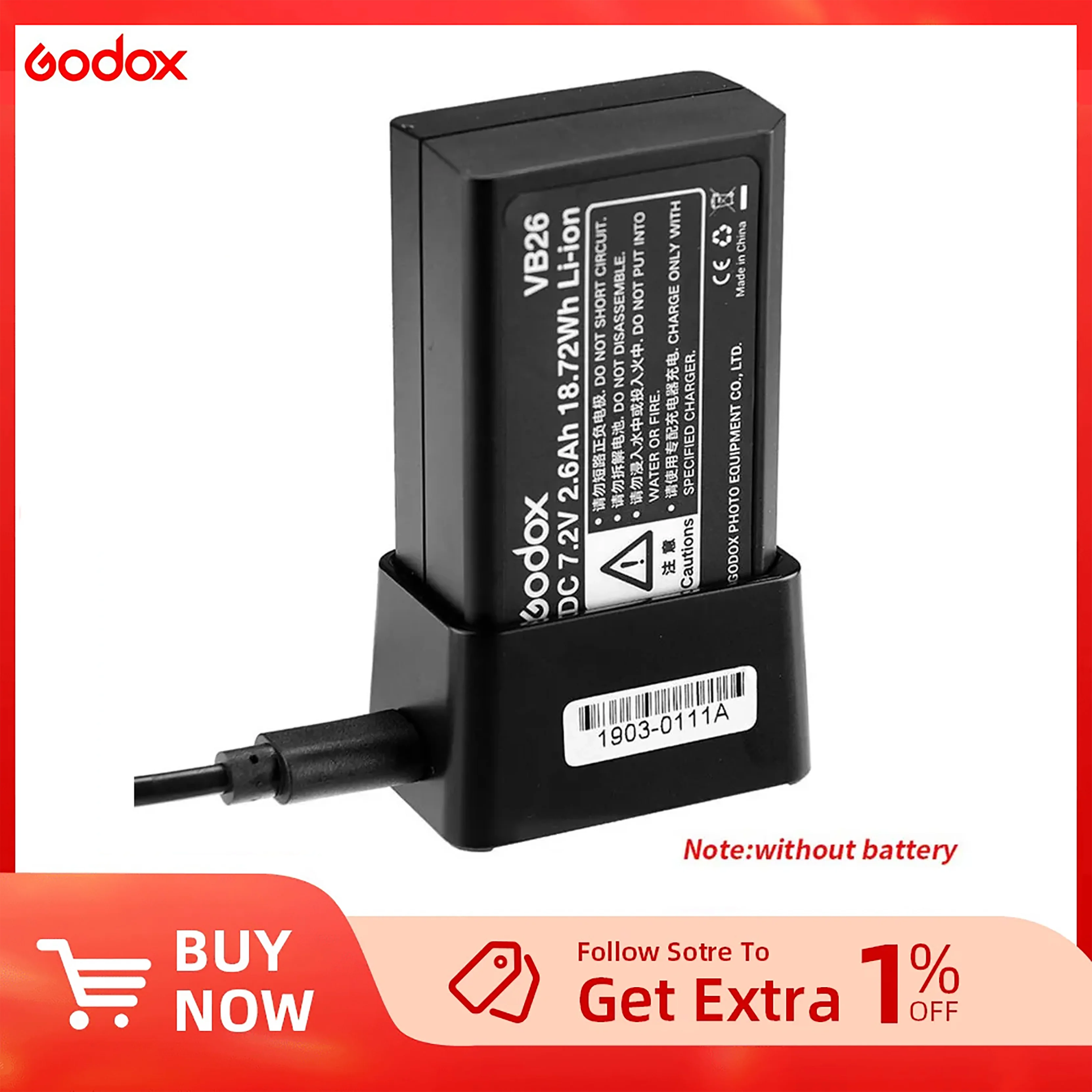 Godox Usb VC26 Char…