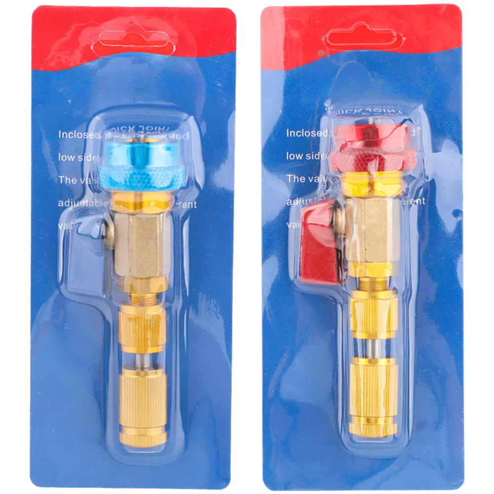 Valve Core Removal Tool for Automotive Air Conditioning Systems Brass Build Quick Disconnect For High Low Port Ready