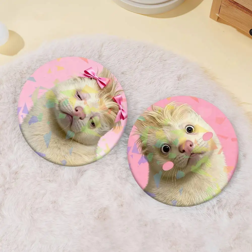 Funny Cute mink Enamel Pin Clothing Bag Accessories Brooch Cartoon Science Fiction Badge Gift