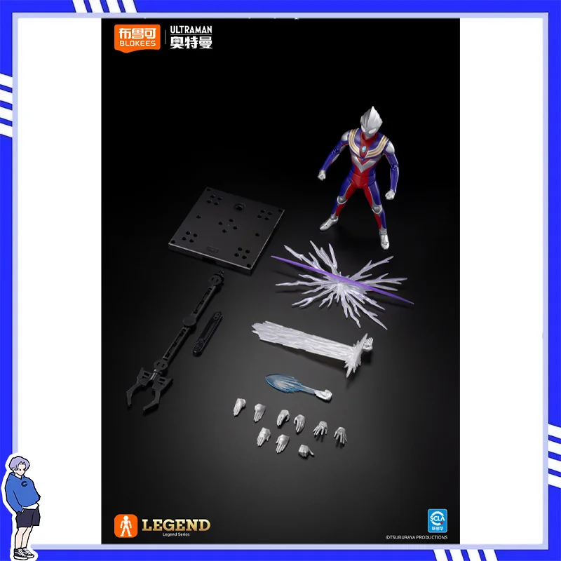 

Новый конструктор Blokees Legendary Edition Ultraman Tiga: Набор для сборки, развивающий творческий потенциал детей, декоративное украшение, подарок