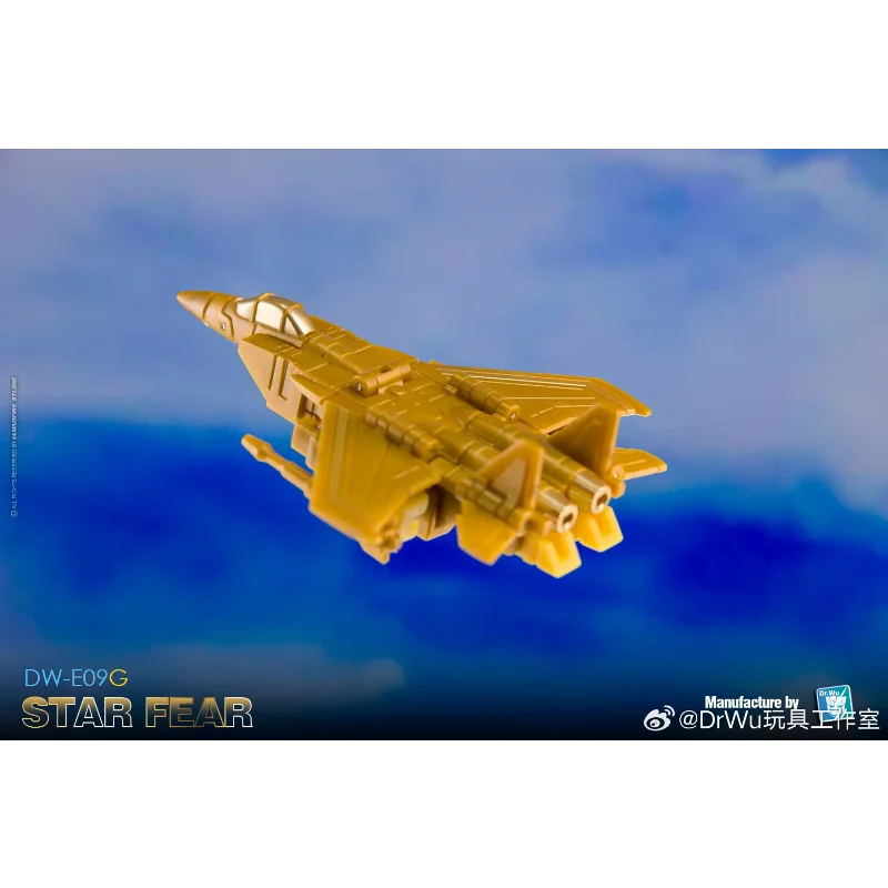 In stock Transformation toys DW-E09 DWE09 DW-E09G Starscream Thundercracker Skywarp 6CM Extremely Small Scale