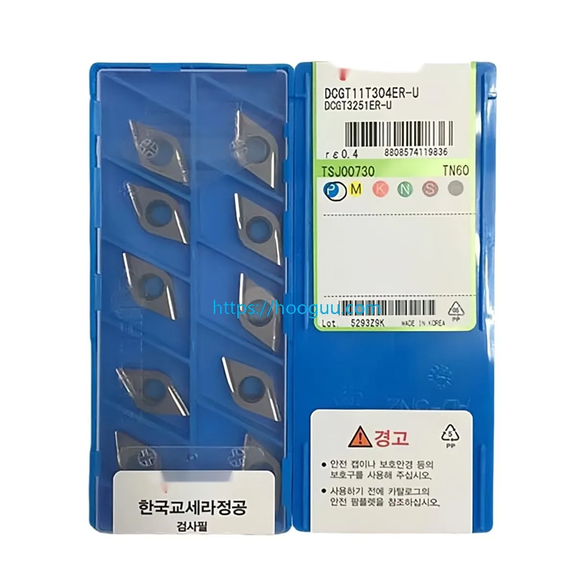 Original DCGT 0702003FR-U 070201FR-U 070202FR-U 11T3003FR-U 11T301FR-U 11T302FR-U  55° Diamond Positive Insert