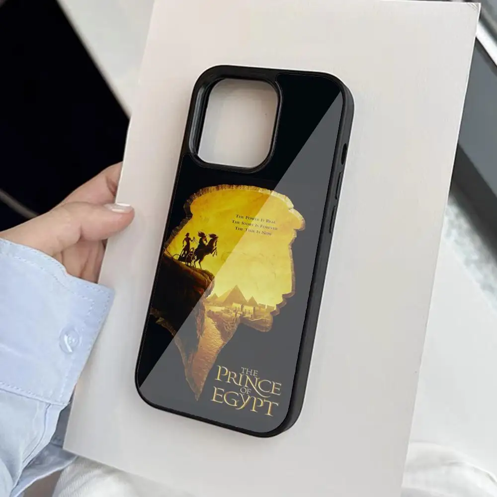 The Prince Of Egypt Phone Case For Iphone 15 14 13 12 11 Pro Max Mini 8 Plus Se Xr X Xs 2020 PC+TPU Cover