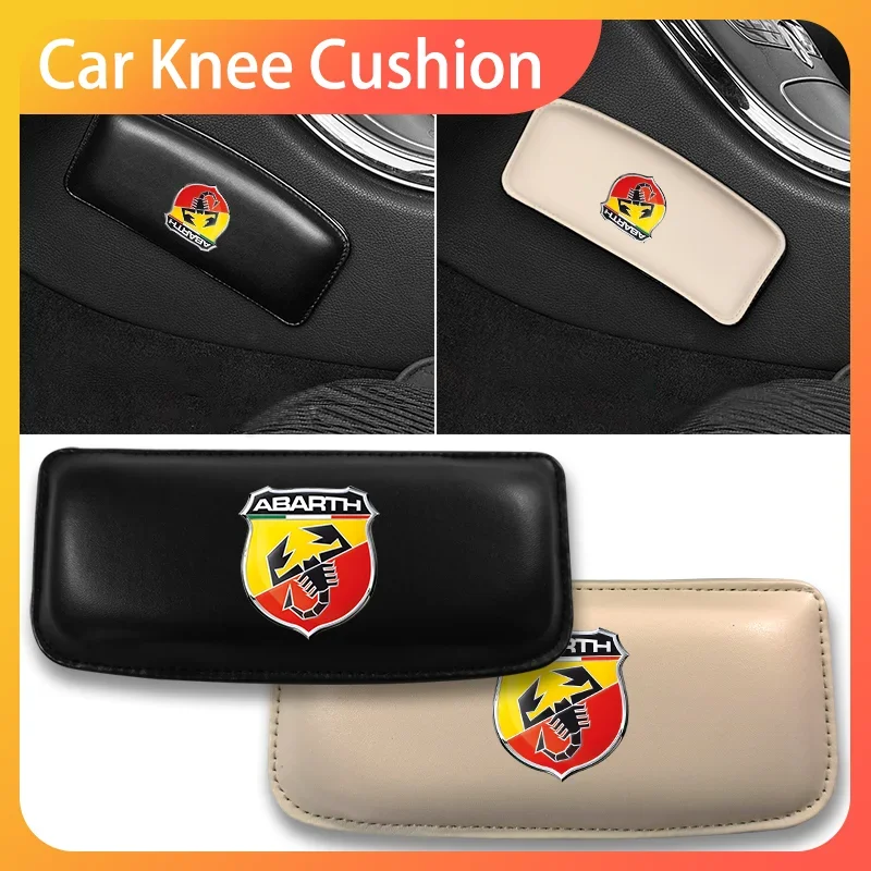 

Car Knee Cushion Soft Knee Pad Car Interior Pillow Car Accessories For Abbas Abarth Punto 125/500 Stilo Ducato Car Accessories