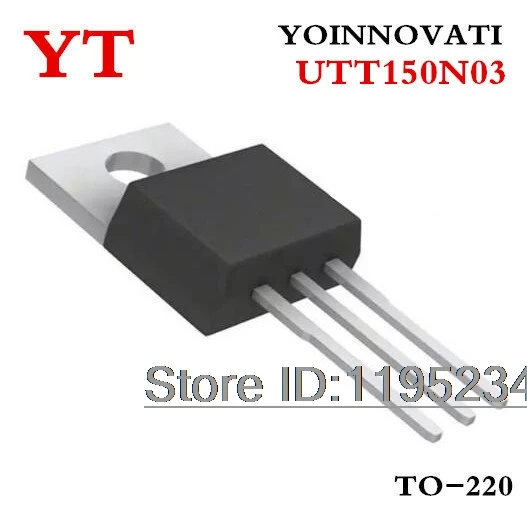 10 PCS / LOT UTT150N03  150N03  TO-220