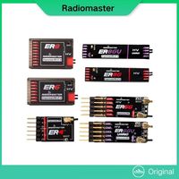 RadioMaster ER4 4CH ER6 6CH ER8 8CH ExpressLRS 2.4GHz PWM Receiver for RC FPV Drone Car Boat Truck Racing Long Range