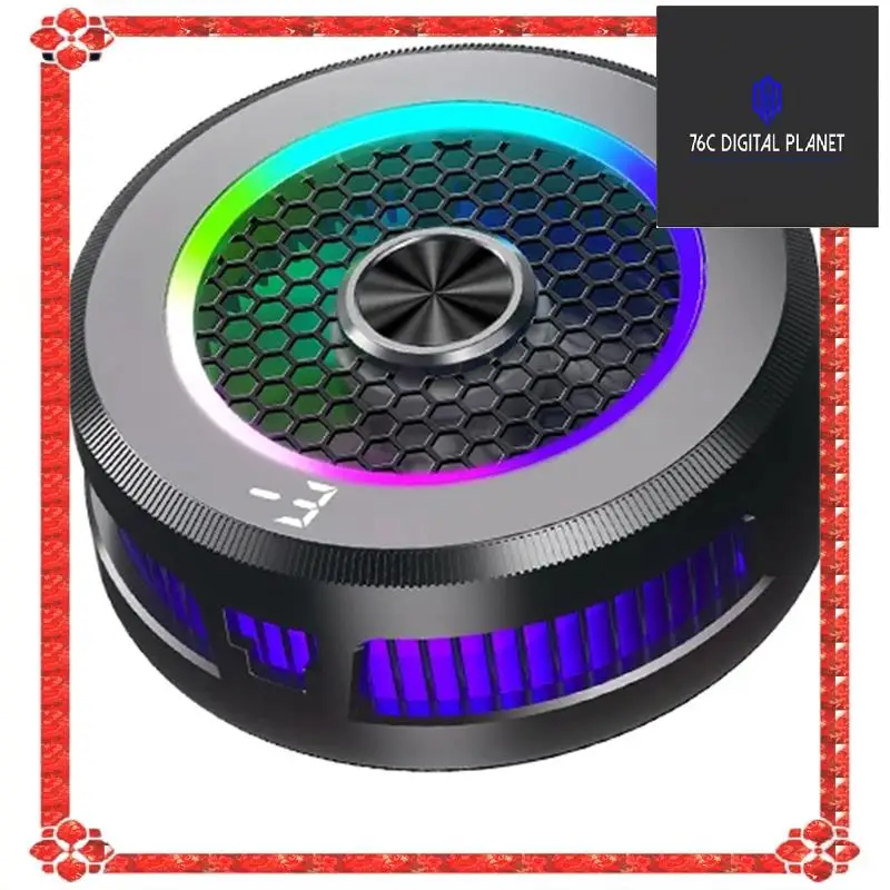 24-Hour Delivery Mobile Phone Cooler 3 Modes Semiconductor Refrigeration Cooling Phone Radiator For Android Iphone PUBG Game Coo