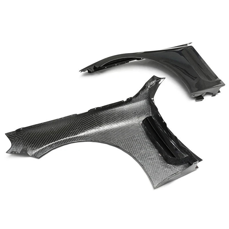 

V Style Dry Carbon Fiber Side Fenders For 2023+ Auto Body Replacement Parts