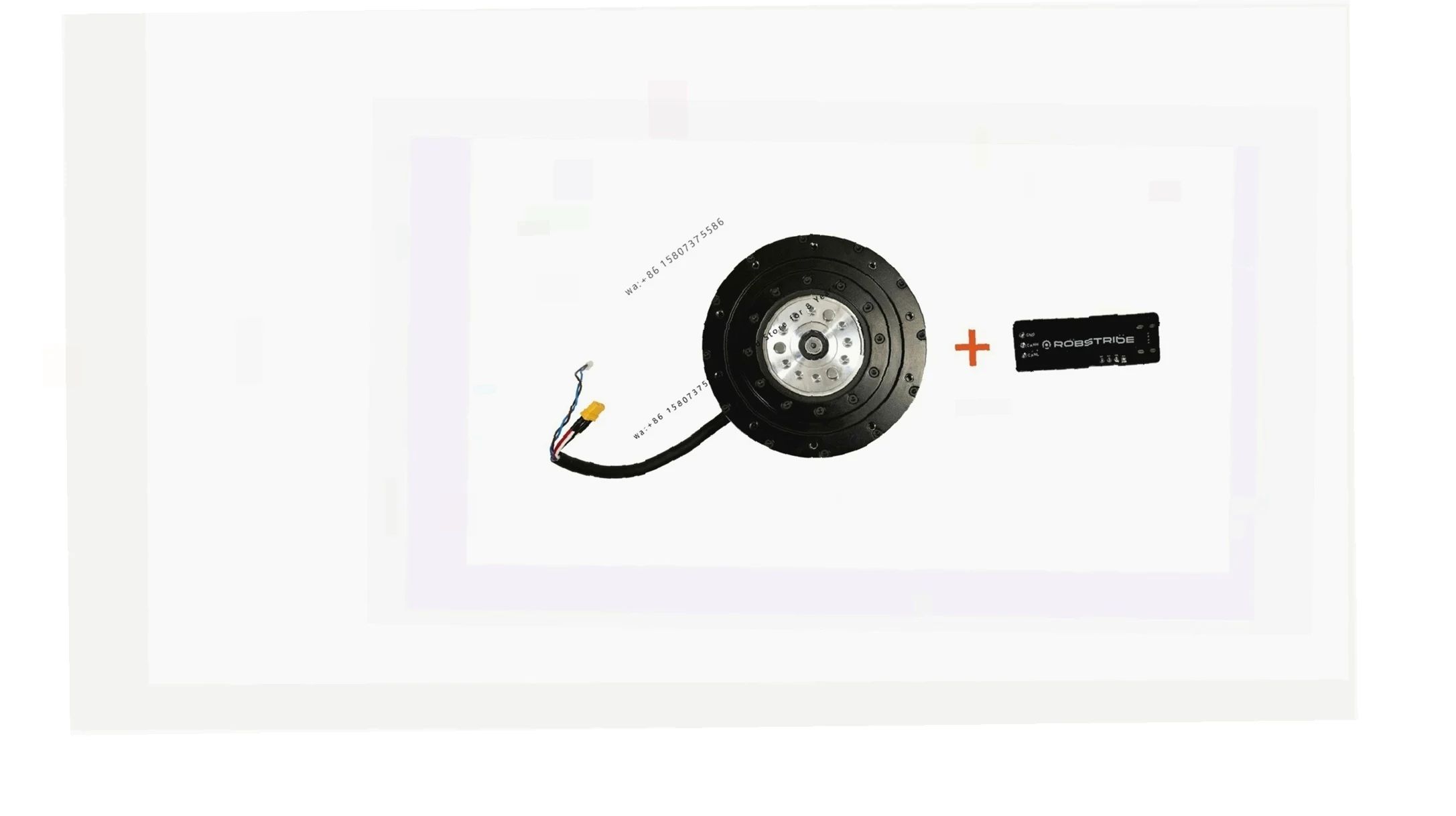 ROBSTRIDE04:QDD 120N.m integrated joint motor module +CAN to USB debugging module