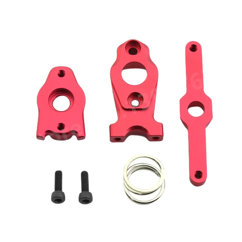 Metal Upgrade Parts Axle Carrier Knuckle Arm Suspension Arm Skidplate Shaft for 1/16 Traxxas Slash Summit E-Revo Accessories