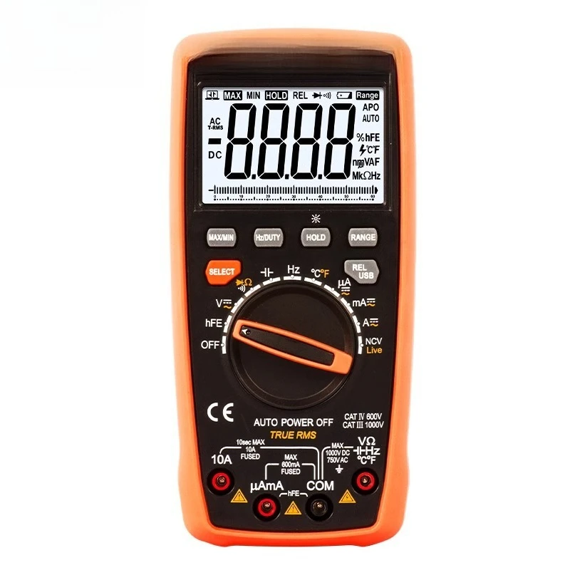 

New digital multimeter VC86D temperature measurement/frequency/with computer interface
