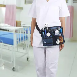 Nurse Fanny Pack Oxford Multi Compartment Utility Hip Bag for Care Supplies Emergency Supplies Nurse Use Nursing Stethoscopes