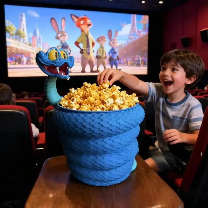 New In Stock Best-Selling Cartoon Animation Disney Zootopia 2gary Popcorn Bucket Popcorn Bucket Candy Jar Gifts Toys