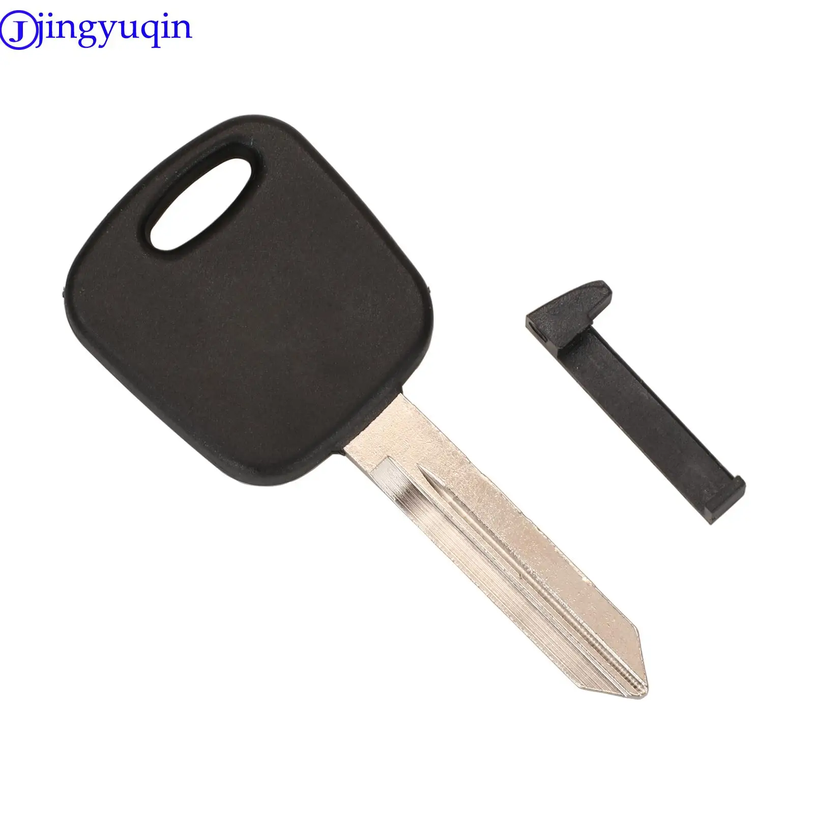 Obudowa kluczyka samochodowego transpondera jingyuqin dla Ford Escape Kuga Maverick Focus Mondeo F150 Mustang zamiennik etui na klucze Fob FO38/FO10