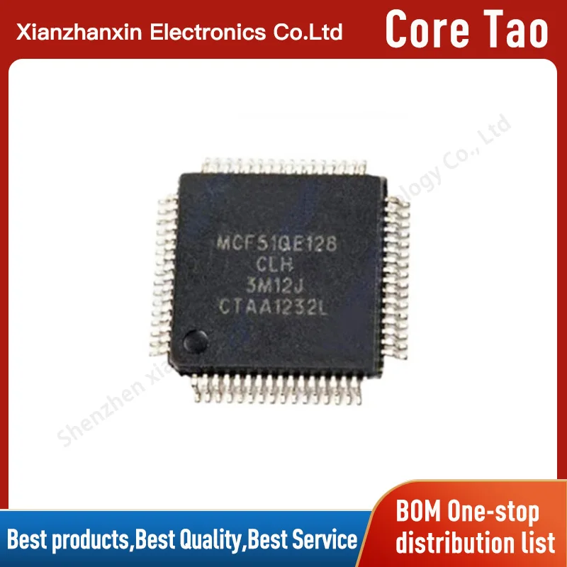 

1pcs/lot MCF51QE128CLH MCF51QE128 QFP64 Microcontroller chips in stock