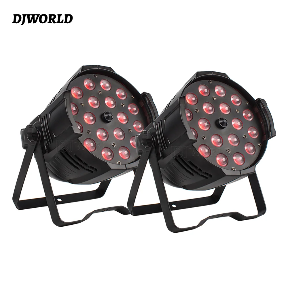 led zoom luz par dmx strobe iluminacao dj palco equipamentos eventos disco 6in 18x18w rgbwa mais uv pcs profissional 01