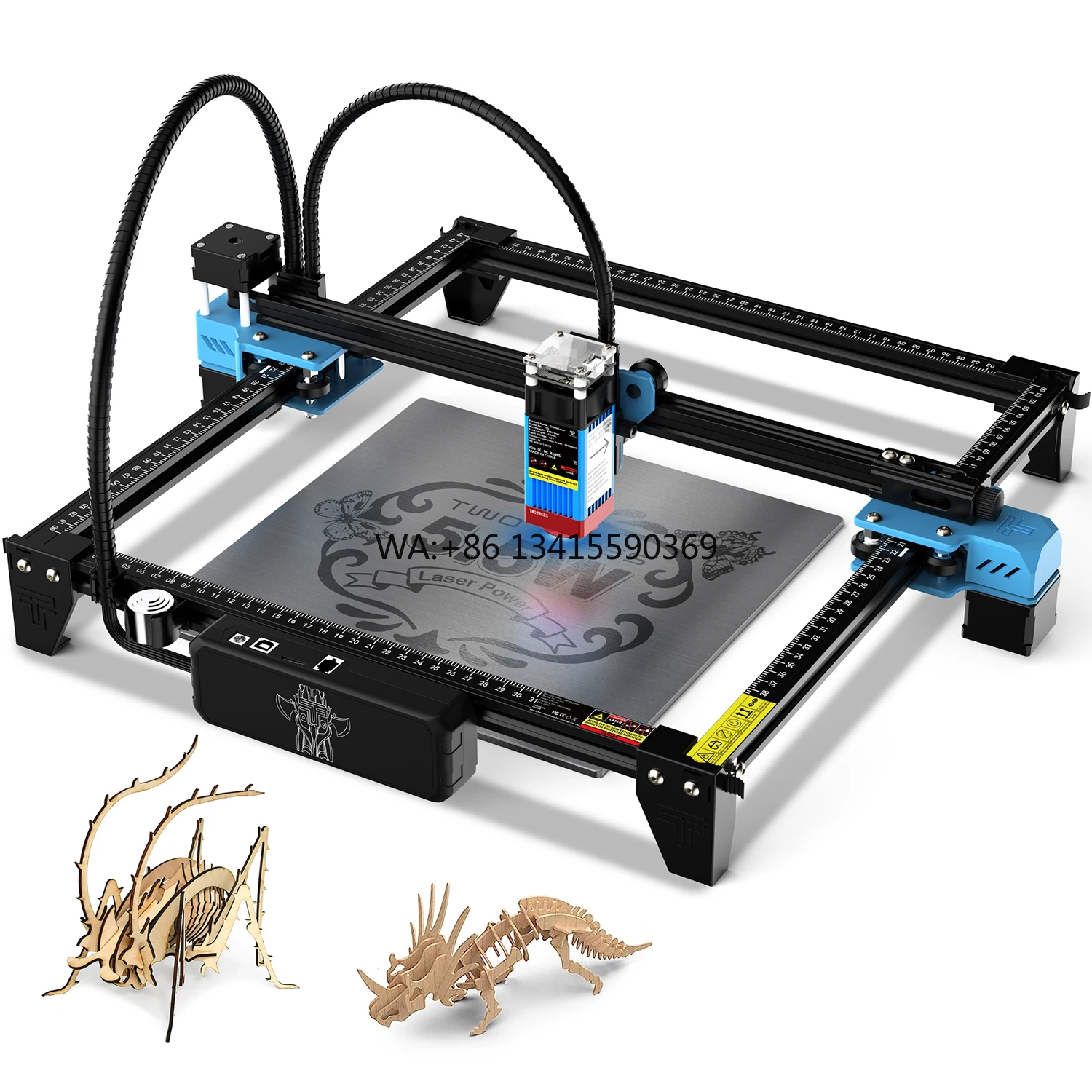 

Leather Plywood Cutting Engraving Machine, TTS 5.5 Portable 3D Engraving Machine for Cans Stainless Steel Cup