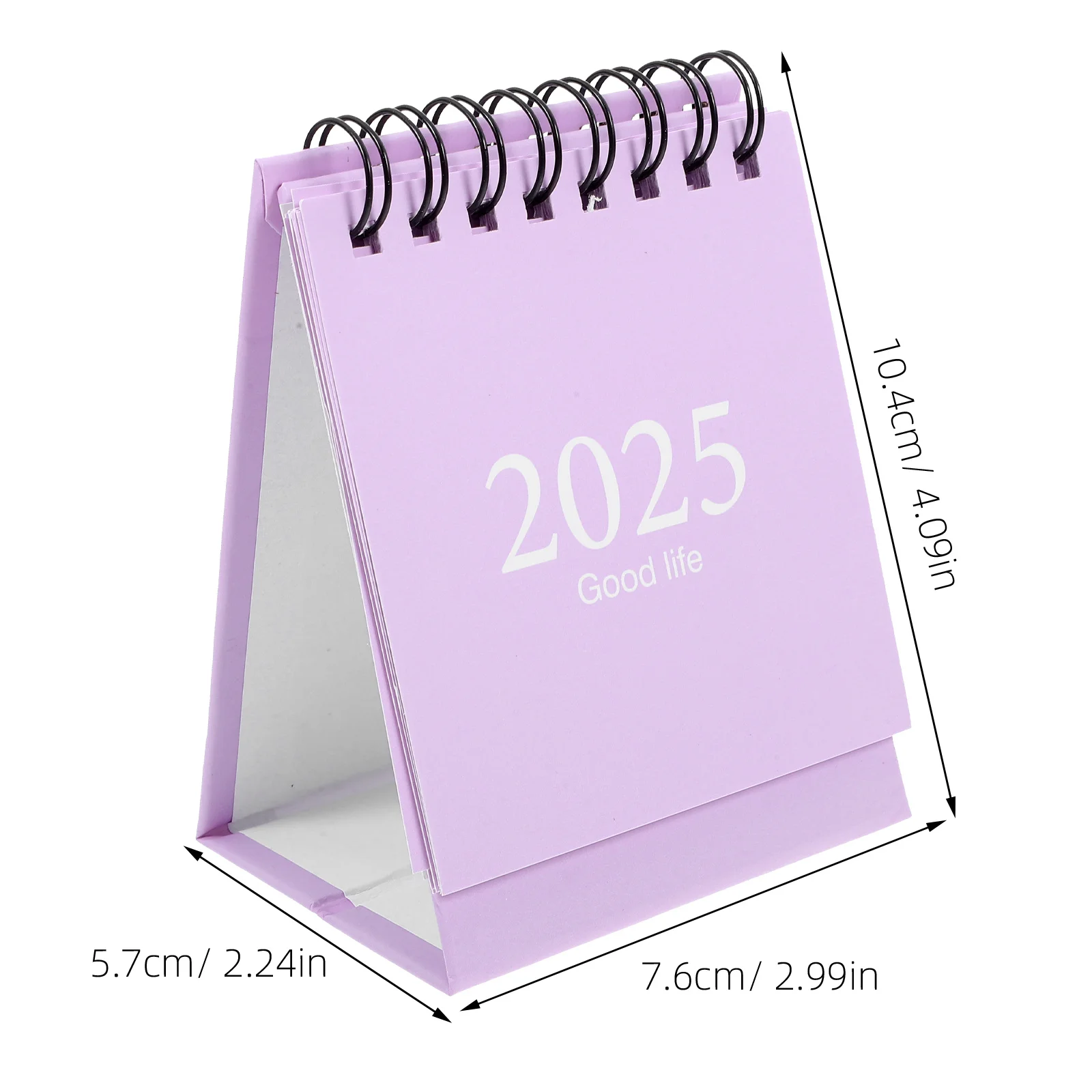 Aesthetic Small Desk Calendar Decorative Monthly for Table Office Adorable Mini