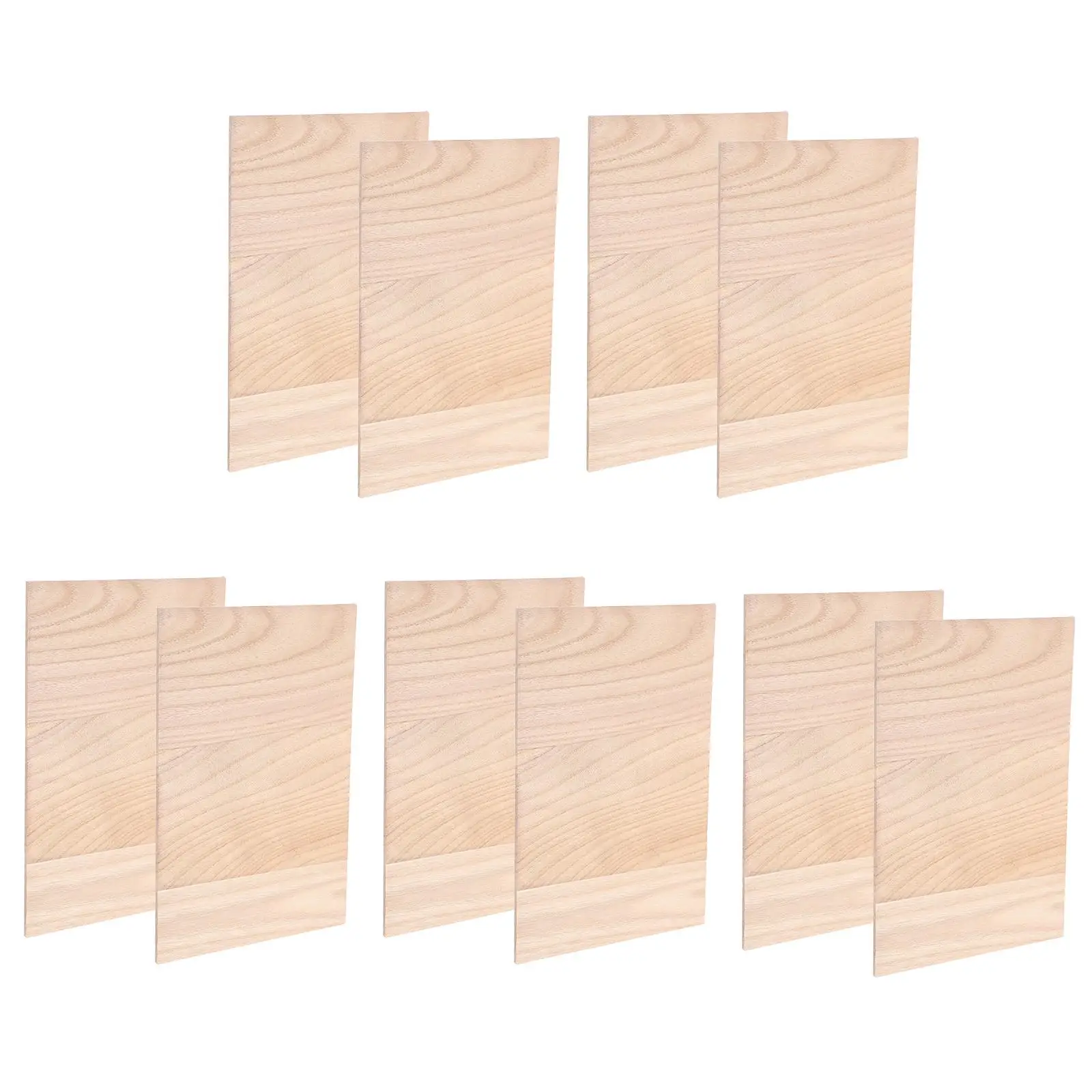 20 Pcs Board 0 3cm Thick Martial Kids Taekwondo Practice Wood Plank Training Accessory Breaking Board Fitness