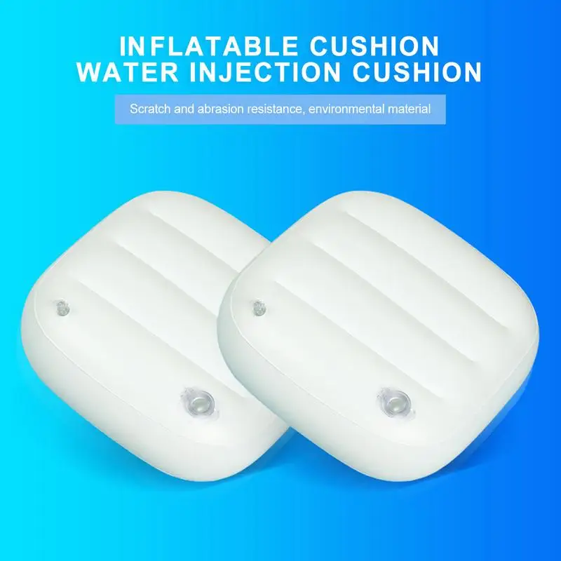 Inflatable Tub Booster Pad Spa And Hot Tub Booster Seat Pad Spa Cushion PVC Bathtub Pillow Soft Seat Back Support Tub Booster