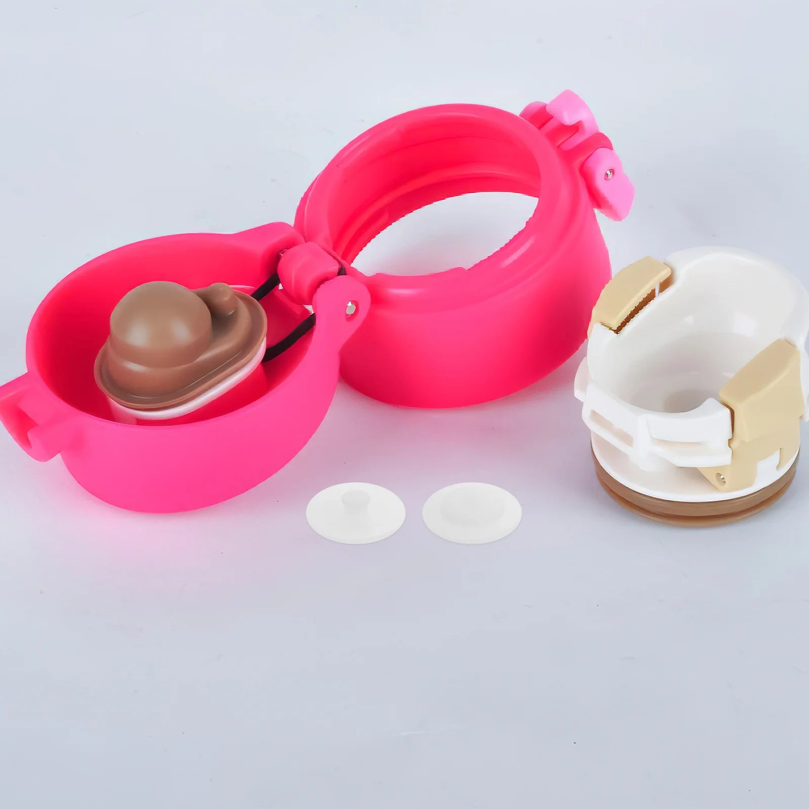 

20 шт., силиконовая герметичная пробка для бутылок с водой, водонепроницаемая сменная заглушка, многоразовые аксессуары для бутылок на животе, изолированная чашка