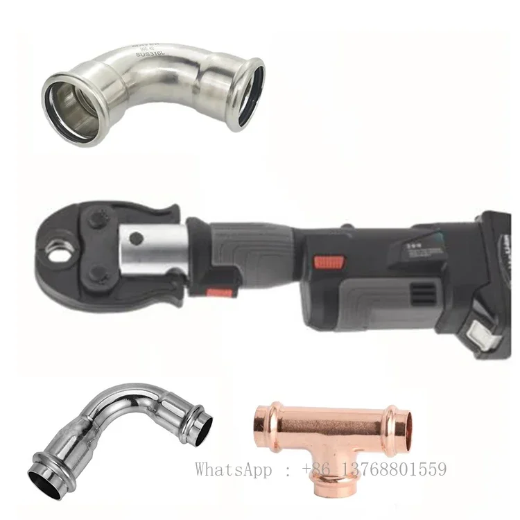 

Stainless Steel Pipe Crimping Tool Propress Copper Pro Press V Profile M Installation On Plumbing