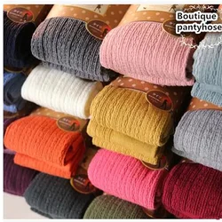 Xu Hướng Đan Thun Cao Cấp Siêu Dày Quần Tất Nữ Thời Trang Dọc Cotton Sọc Thun 18 Màu Sắc Hàng Miễn Phí